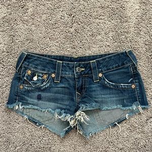 True religion shorts